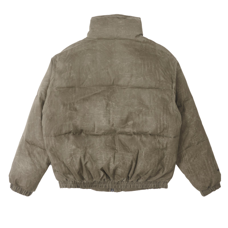 Waxed Cotton Down Jacket